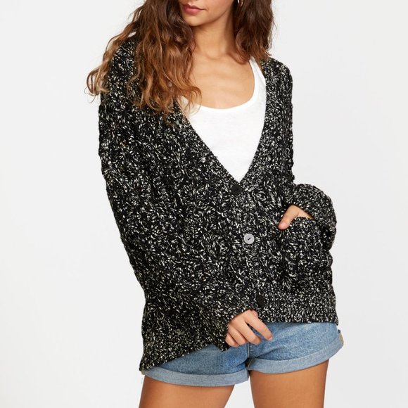 RVCA Brody Oversized Cardigan - Picture 5 of 6